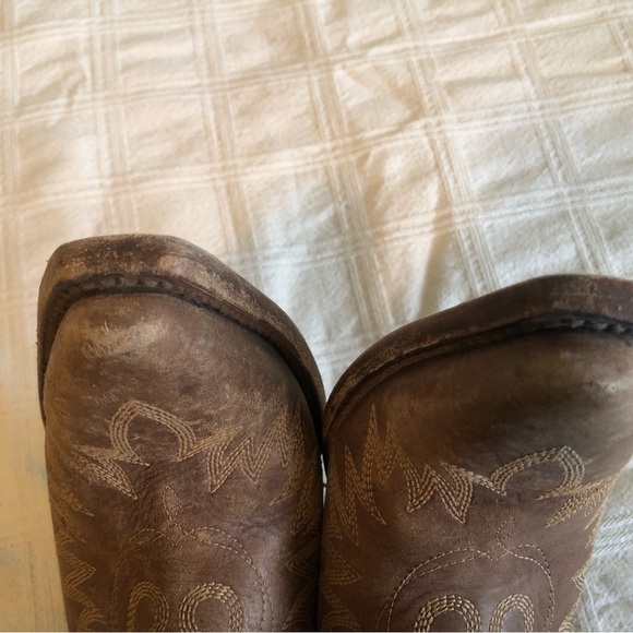 ARIAT Dixon bown booties 7.5B women ankle boots - Picture 7 of 10